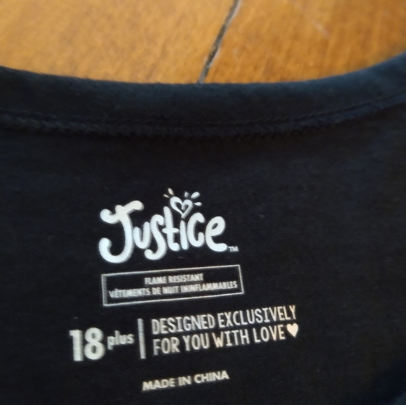 Size 16 girls justice athletic short sleeve top - Picture 10 of 15